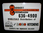 Hardware Home Improvement Double Sided Metal Sign 18X24" Cabinets Tools Kitchens. Fixed Price $39.95.