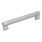 Euro Twin Bar Style 7-9/16" Centers Brushed Nickel Door Handle Pull 8-17/32". Fixed Price $12.99.