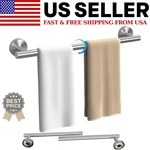 24 Inch Towel Bar For Bathroom Wall, Stainless Steel Rack Mounted*usa. Fixed Price $12.99.