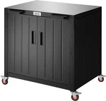 Feasto Outdoor Grill Cart W/storage Cabinet And Stainless Steel TOP,35-INCH. Fixed Price $293.00.