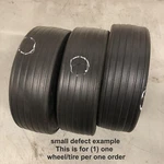 10"X3.25" Solid Finish Mower Wheel With 3/4"ID $discount Price Small Defect. Fixed Price $46.00.