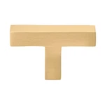 Gliderite 2-INCH Solid Square Cabinet T-knob 21683-T-SG-1. Fixed Price $5.49.