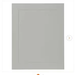 Hampton Bay Shaker 23 In. W X 29.50 Base Cabinet Decorative End Panel. Fixed Price $125.00.