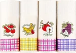 Lavien Home, Dish Towels For Kitchen, Turkish Cotton 16WX24L, Fruits Plaid. Fixed Price $28.30.