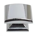 Gliderite 1-1/4 In. Polished Chrome Domed Convex Square Cabinet Knob (20-PACK). Fixed Price $16.99.