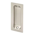 3-1/4 In., Solid Brass With Satin Nickel Finish, Rectangular Finger Pull (2-PACK. Fixed Price $14.91.