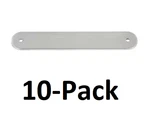 *10* Gliderite 5-1/16 Center-to-center Satin Nickel Rounded Cabinet Backplate. Fixed Price $23.99.