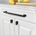 Pack 10" Inch Hole Centers Solid Black Kitchen Cabinet Handles Drawer Pulls. Fixed Price $43.99.