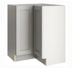 Hampton Bay Edson Shaker Corner Cabinet W Lazy Suzan. Fixed Price $183.00.