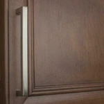 10 Kitchen Bathroom 6-1/4 In. C-to-c Solid Square Slim S.nickel Cabinet Bar Pull. Fixed Price $20.00.