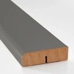 New Ikea 504.540.84 F Rb Ttra Rounded Deco Strip, Dark Gray, 87 "l. Fixed Price $10.00.