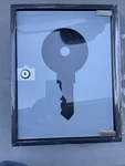 Office Depot Brand 10 5/8 W X 13 6/8 H 1/8 Cabinet For 20 Keys. Fixed Price $25.00.