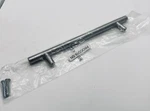 10-PK Contemporary Round Bar Pull Brushed Nickel 8.5" Overall 6-1/4" Centers. Fixed Price $19.99.