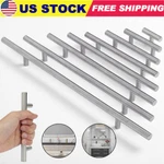 10PACK Brushed Nickel Kitchen Cabinet Pulls Stainless Steel Drawer Bar Handles. Fixed Price $10.90.
