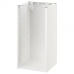 Pre-assembled Ikea Sektion Base Cabinet Frame White 15X14 3/4X30" 302.653.91. Fixed Price $44.00.