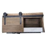 Threshold Cabinet With Hooks Graywash Finish 7.5" X 16" 8". Fixed Price $34.99.