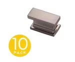 *10-PACK* Sapphire Hexa 1-1/2 In. Modern Brushed Satin Nickel Cabinet Knob. Fixed Price $20.00.