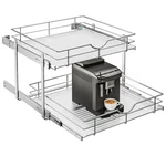 2 Tier Kitchen Cabinet Pullout Shelf Soft Close Heavy Duty W8-BXG-DAN Welfurgeer. Fixed Price $179.99.