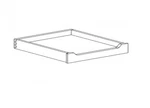 Lifeart Cabinetry A2-ROT18 Anchester Roll Out Tray For Kitchen Base W18. Fixed Price $50.00.