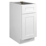 Design House 561332 Brookings 15"W X 34-1/2"H Single Door Base White. Fixed Price $296.09.