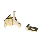 10 Extra Heavy Duty Elbow Latch Cabinet Door / Window Catch - Brass With Screws. Fixed Price $44.60.