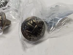 Gliderite 1-1/4" Round Braided Cabinet Knob Antique Brass 82115-AB-1 Lot Of 3. Fixed Price $11.00.