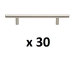 *30* Gliderite 5 In. Center-to-center Stainless Steel Finish Cabinet Bar Pulls. Fixed Price $36.99.
