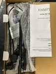Hampton Bay LVP2S1-06W3C-05 Black Led Outdoor Spotlight, Adjustable Heads. Fixed Price $29.69.