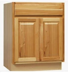 Hampton Bay Framed Base Kitchen Cabinet Natural Hickory 30 X 34.5 24 Inch. Fixed Price $250.00.