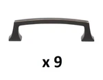 *9* Gliderite 3-3/4 In. Center-to-center Oil Rubbed Bronze Deco Drawer Pulls. Fixed Price $19.99.