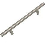 Gliderite 5" Cc, 8" Solid Steel Cabinet Pulls Stainless 5008-128-SS-10. Fixed Price $18.99.