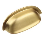 Gliderite 2-1/2 Inchhole Spacing Cabinet Cup Pulls, 10 Pack- Satin Gold. Fixed Price $32.00.