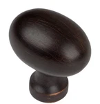 Gliderite 1/8" Classic Oval Cabinet Knob Oil Rubbed Bronze 10 Pack. Fixed Price $11.99.