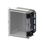 Serpac 9.7 In. Polycarbonate Clear Hinged Latch Top Cabinet Enclosure W/ Gray. Fixed Price $39.95.