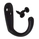 Matte Black Wall Coat Hook Robe Utility 10 Pack Small Metal Screws. Fixed Price $22.10.
