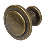 10 Pack Gliderite 1.25" Diameter Classic Round Ring Antique Brass Cabinet Knobs. Fixed Price $14.99.