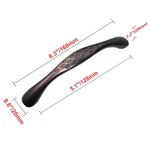 Utopia Alley Diamond Pull Handle - Oil Rubbed Bronze Metal Drawer 5". Fixed Price $9.25.