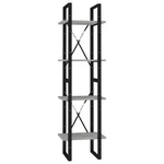 Bookshelf Cabinet Shelving Unit For Living Room Engineered Wood Vidaxl. Fixed Price $38.99.