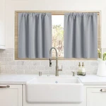Ryb Home Blackout Curtains For Kitchen, Over Sink Privacy Window Decor, Thermal. Fixed Price $17.37.