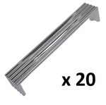 *20* Gliderite 6-3/8 In. Center-to-center Polished Chrome Mod Cabinet Pull. Fixed Price $37.99.