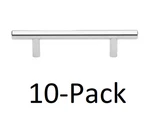 *10-PACK* Gliderite 3-3/4 In. Center-to-center Polished Chrome Bar Pulls *new*. Fixed Price $15.99.
