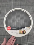 Copco Basics Non-skid Pantry Cabinet Lazy Susan Turntable, White/gray. Fixed Price $8.00.