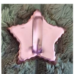 Copper Metal Star Cookie Cutter With Handle, Solid Plain, Standard Size, 1 Pack. Fixed Price $7.00.