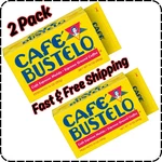 (2 Pack) Cafe Bustelo,espresso Style Dark Roast Ground Coffee,vacuum Packed 10OZ. Fixed Price $9.09.