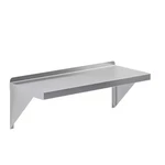12 In. X 30 Stainless Steel Wall Shelf Square Edge Kitchen, Restaurant,. Fixed Price $62.99.
