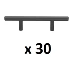 *lot Of 30* Gliderite In. Matte Black Solid Handle Drawer Bar Pulls *new*. Fixed Price $33.99.