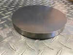 303 Stainless Steel Flat Round Bar Inch Diameter X 0.740 Long. Fixed Price $35.00.