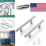 High Quality Stainless Steel Pull Handles 15 Pack Inch Length Brushed Finish. Fixed Price $27.54.