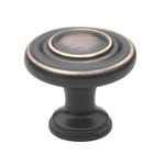 Gliderite 1-1/4 In. Dia Oil Rubbed Bronze Classic Round Ring Cabinet Knob. Fixed Price $13.95.