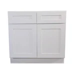 Design House 613216 White Brookings 34.5" X 42" Double Door Base Cabinet. Fixed Price $769.41.